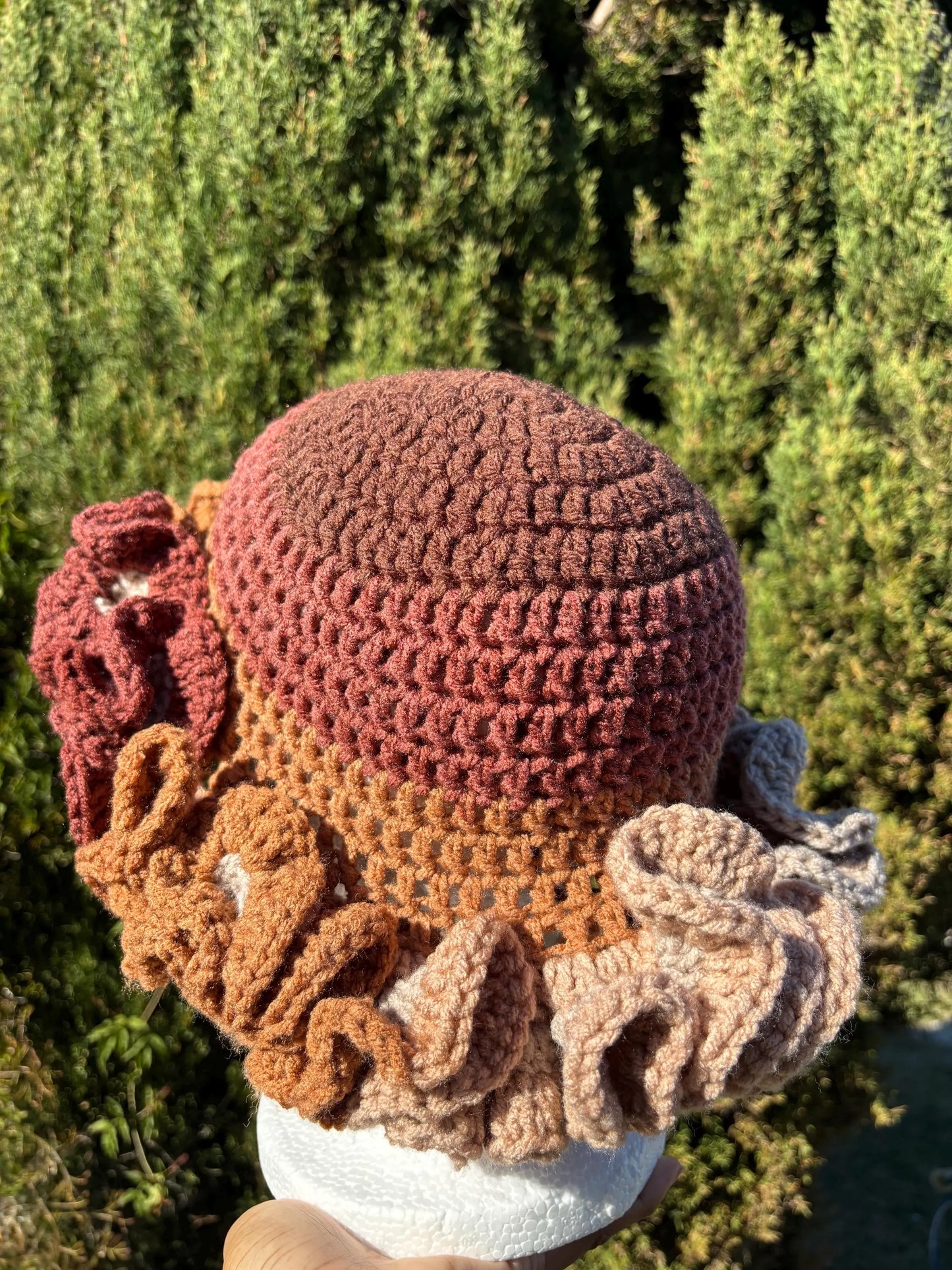 Toasted Sunset Ruffled Hat [Pre-Order]